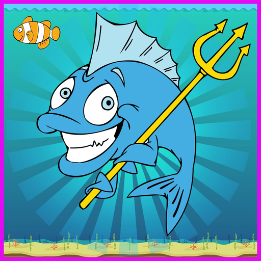 Finding Happy Fish In The Matching Cute Cartoon Puzzle Cards Game app icon