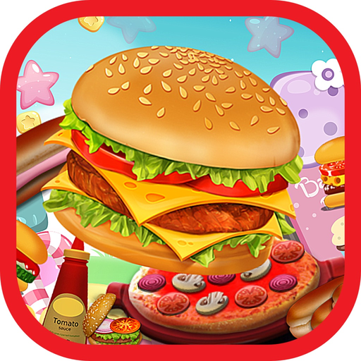 Cookie Make Berger Match 3-games maker food hamburger for girls and boys app icon