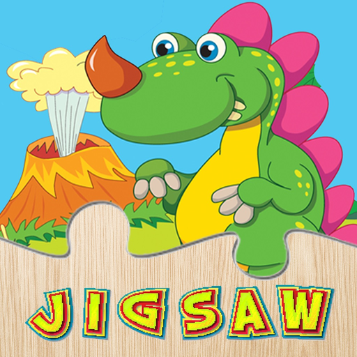 Dino Puzzle Games Free - Dinosaur Jigsaw Puzzles for Kids and Toddler - Preschool Learning Games app icon