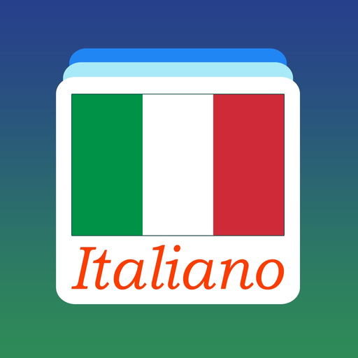 Italian Word Flashcards Learn app icon