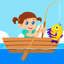Girls Fishing: Catch & Relax icon