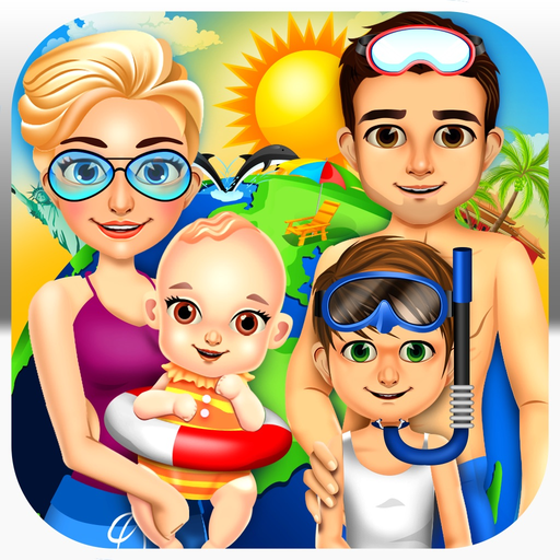 Family Salon Dress-Up Kids Games (Girl & Boy) app icon