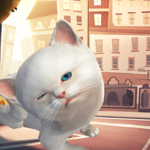 Kitten Cat Craft Vs Dog 3D Sim app icon