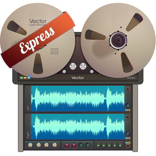 Vector 3 Express: Audio Editor app icon
