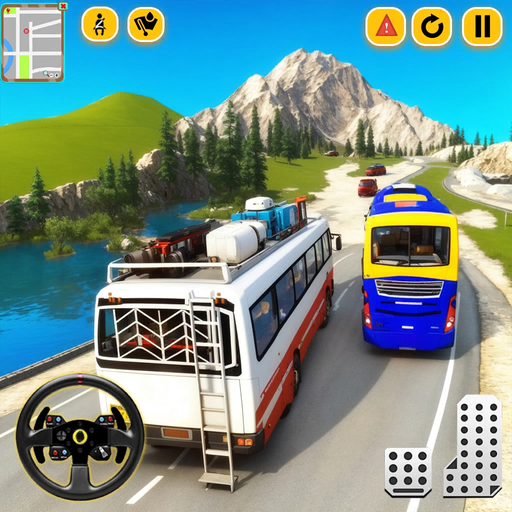 Heavy Bus Driving Hill Station app icon