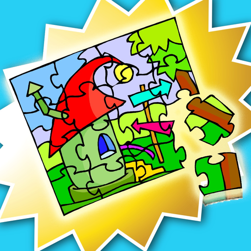 Magic live jigsaw puzzles free games app icon