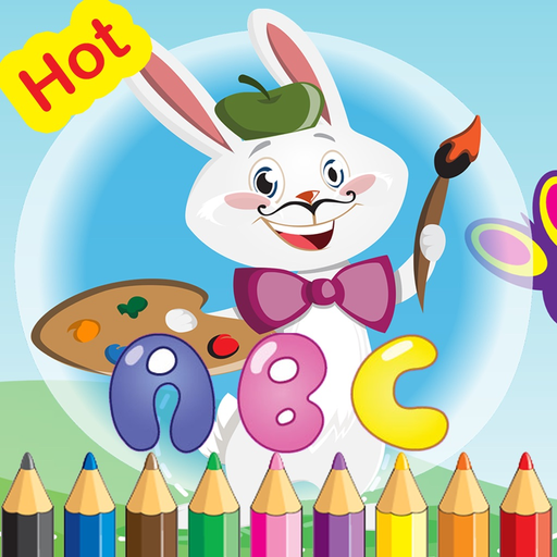 ABC Animals Coloring Pages Learning Tools for Kids app icon