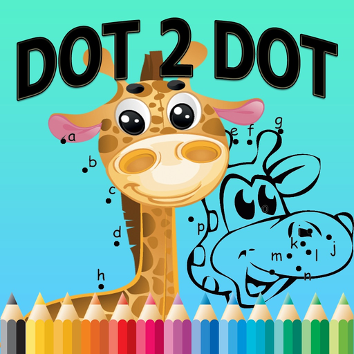 Preschool Dot to Dot Coloring Book: complete coloring pages by connect dot for toddlers and kids app icon