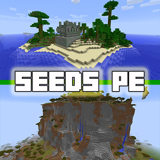 Seeds PE : Free Maps & Worlds for Minecraft Pocket Edition app icon