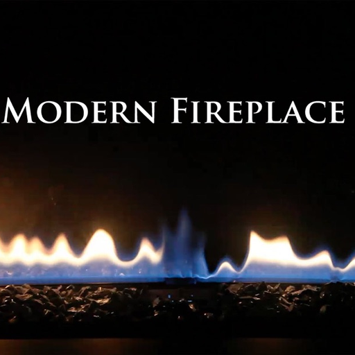 Modern Fireplace Black app icon