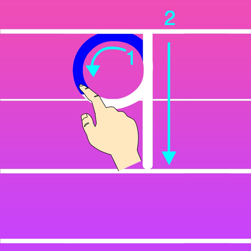 Trace Letter Level 9 - Number app icon