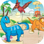 Dinosaur Puzzle for Kids - Dino Jigsaw Games Free for Toddler and Preschool Learning Games icon