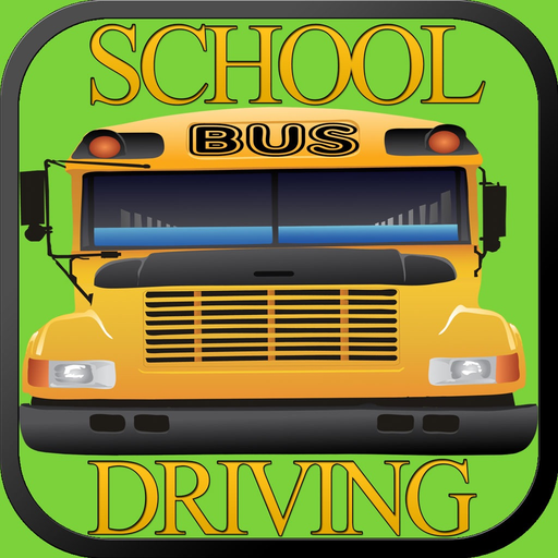 Fast School Bus Driving Simulator 3D Free - Kids pick & drop simulation game free app icon