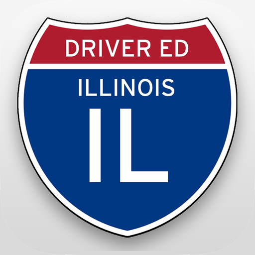 Illinois DMV Test Prep Aid app icon