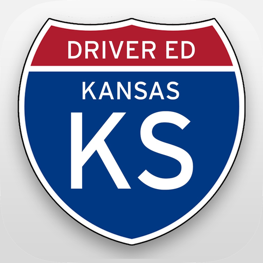 Kansas DMV Test License Prep app icon