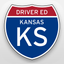 Kansas DMV Test License Prep icon
