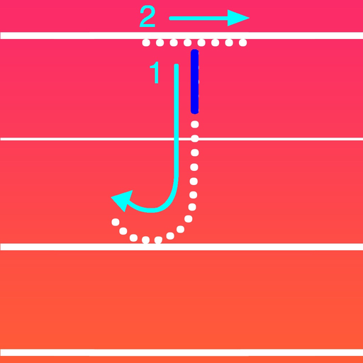 Trace Italy Letter app icon