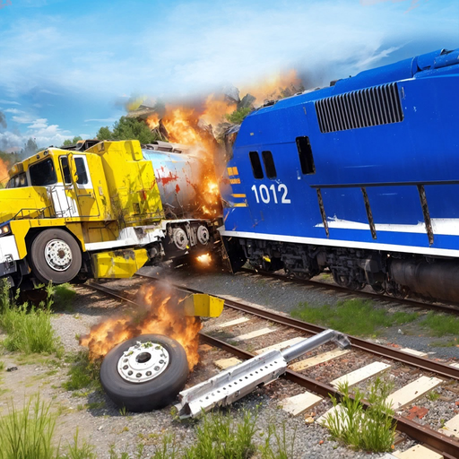 Train Track Rampage Crash app icon