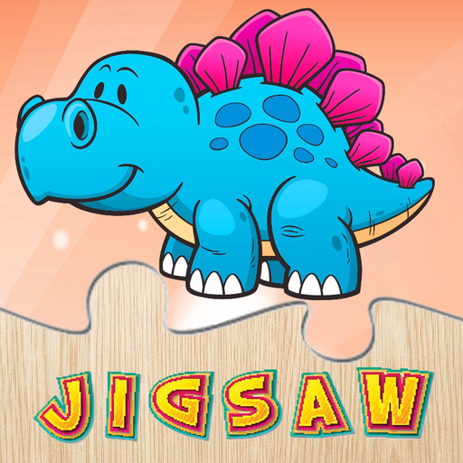 Dinosaur Puzzle Games Free - Dino Jigsaw Puzzles for Kids Toddler and Preschool Learning Games app icon