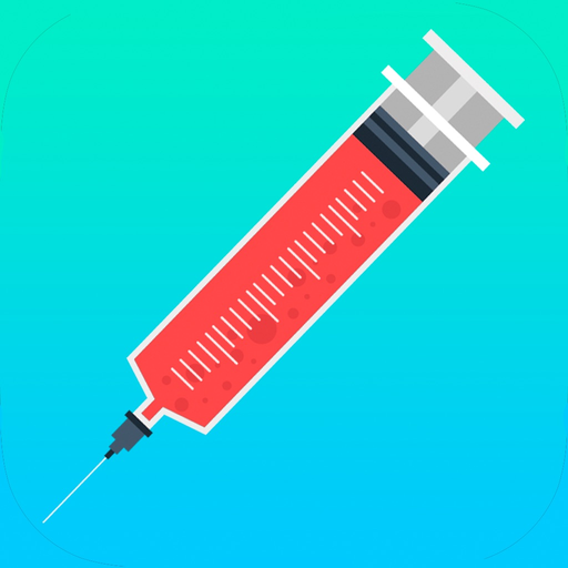 Syringe simulator funny jokes app icon