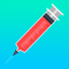 Syringe simulator funny jokes icon
