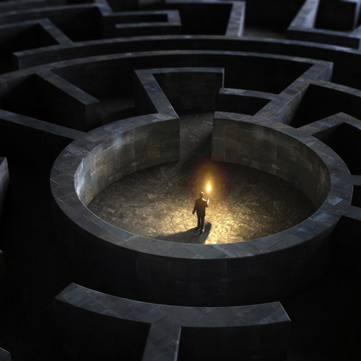 Dark Maze - brain challenging game app icon