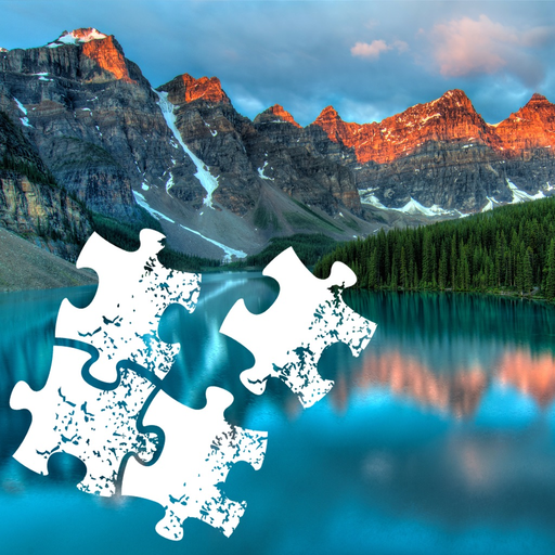Puzzles - breathtaking sceneries app icon