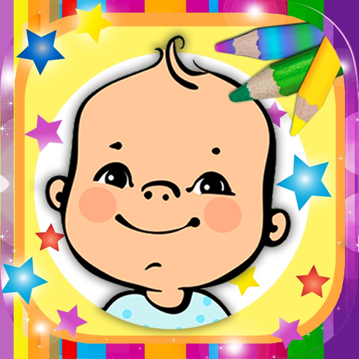 Paint Baby's Coloring Book app icon