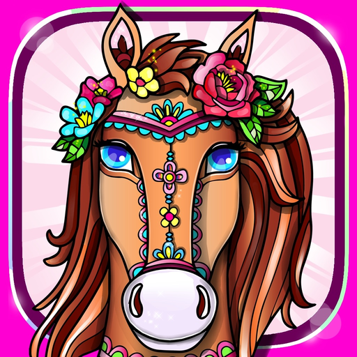 Magic Pony Coloring Book for Adults My Little Art app icon