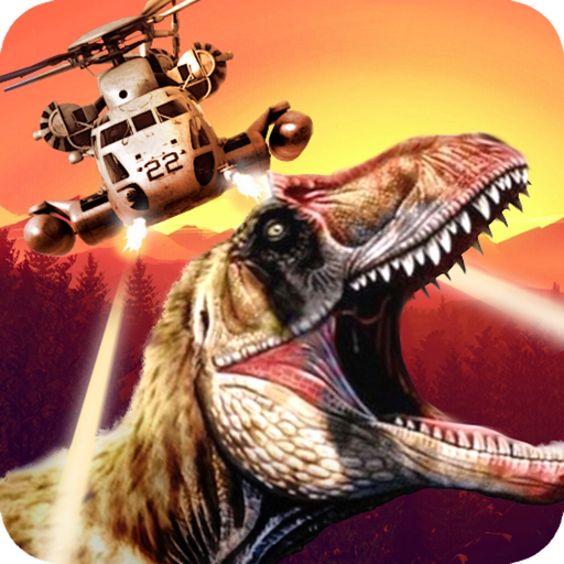 Dino-saur Gun-ship FPS Sim-ulator app icon