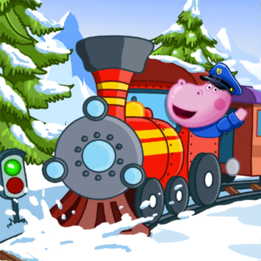 Hippo Trip: Railway Station app icon