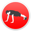 Plank - static workout icon