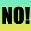 NO! Buttons icon