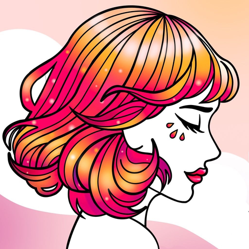 Adult Coloring Book Color Page app icon