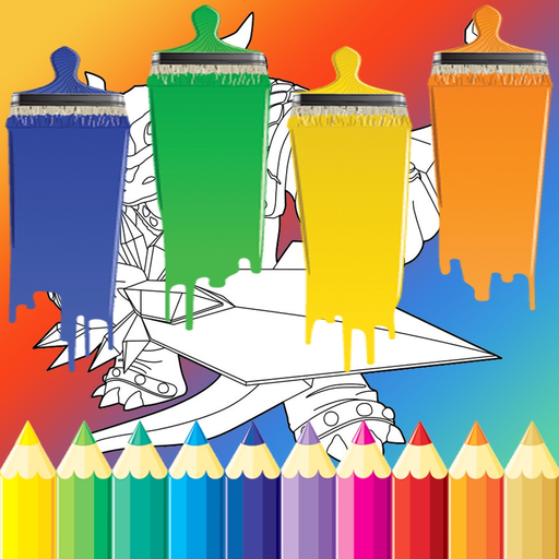Coloring Book For Kids Drawing Skylanders Edition app icon