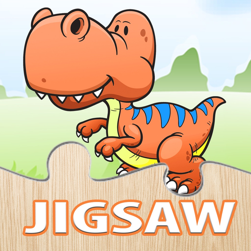 Dinosaur Puzzle for Kids - Dino Jigsaw Puzzles Games Free for Toddler and Preschool Learning Games app icon