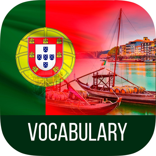 Learn portuguese vocabulary - study languages app icon