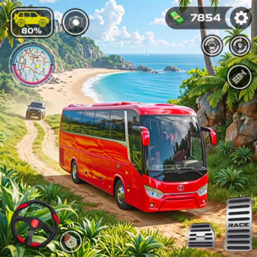 City Bus Simulator Road Trip app icon