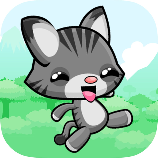 Kitten Runner into the Forest - Endless app icon