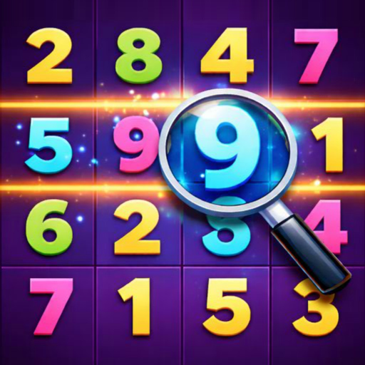 Hidden Numbers: Math Game app icon