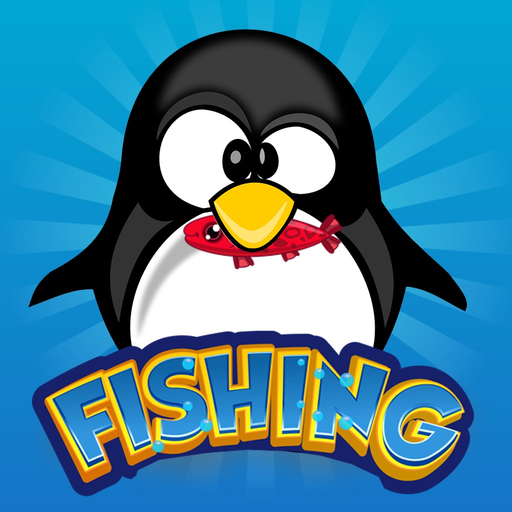 Penguin Fishing Game Free for Kids app icon