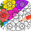 Coloring Book for Adults : Free Mandalas Adult Coloring Book & Anxiety Stress Relief Color Therapy Pages icon