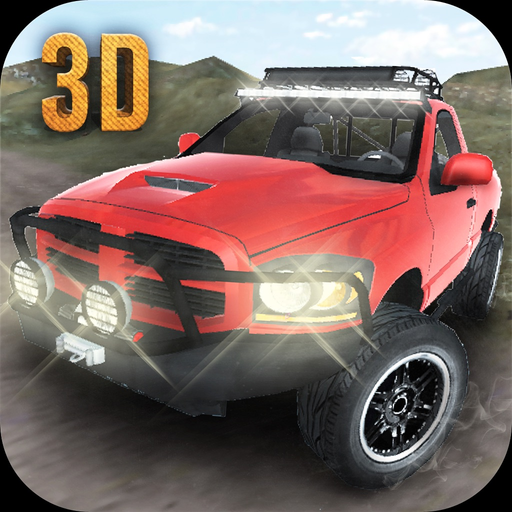 Offroad 4x4 Driving Simulator 3D, Multi level offroad car building and climbing mountains experience app icon