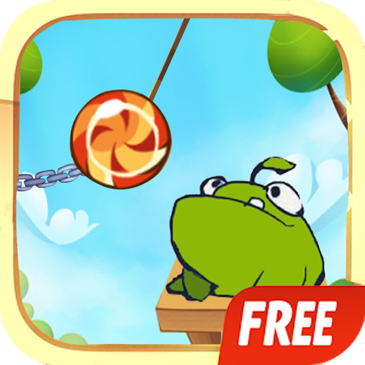 Happy cuT Frog: The Flip WheEl roPE DivIng app icon