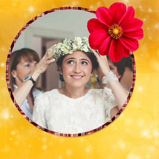 Glitter Photo Frame - Lovely and Promising Frames for your photo app icon