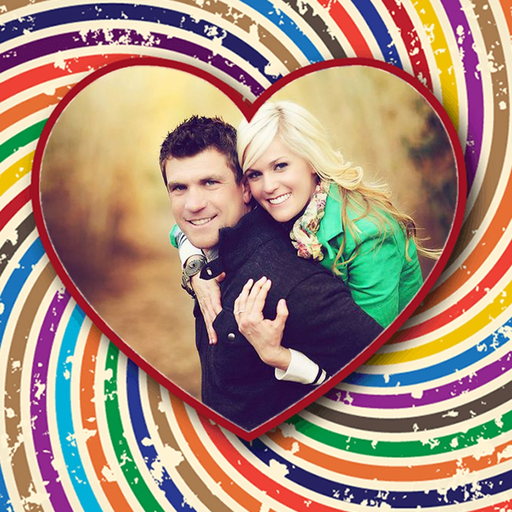 I Love You Photo Frame - Photo frame editor app icon