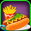 Hotdog fever-Crazy Fast Food cooking fun & kitchen scramble game for Kids,Girls,Boys & Teens icon