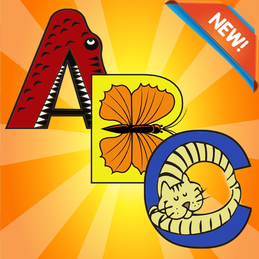 Animals Alphabet Coloring Book Grade 1-6: ABC coloring pages learning games free for kids and toddlers app icon