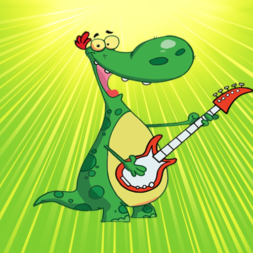 Dinosaur Colouring Games app icon