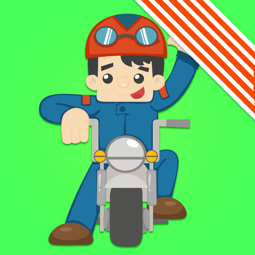 Motorcycles for Babies Lite app icon